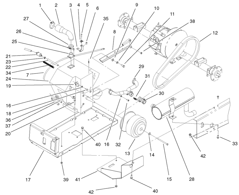 Engine And Clutch Assembly