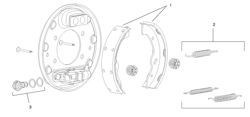 Left Hand Brake Assembly No 99 7137