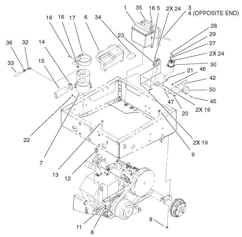 Drivetrain Mount Assembly