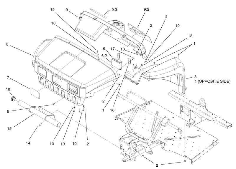 Hood and Fender Assembly