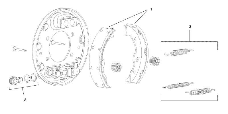 Left Hand Brake Assembly No 99 7137