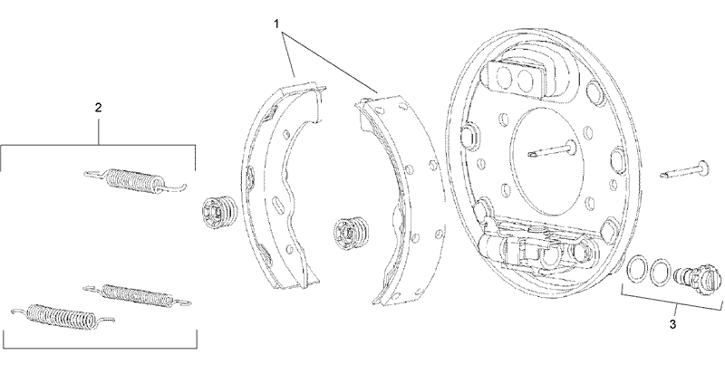 Right Hand Brake Assembly No 99 7136