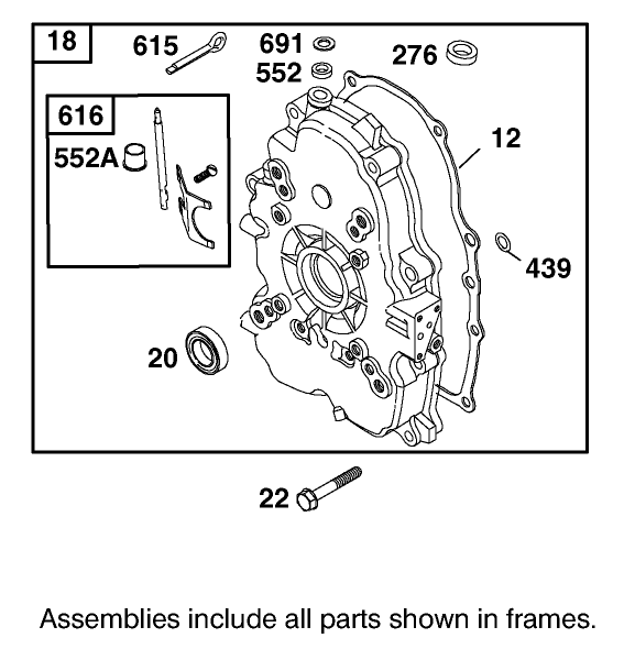 Crankcase Assembly
