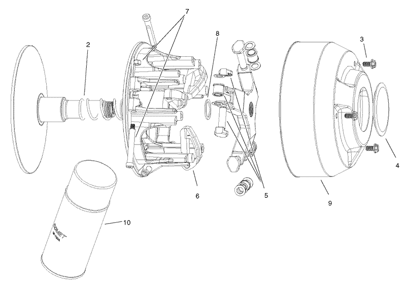 Drive Clutch Assembly No 99 7939