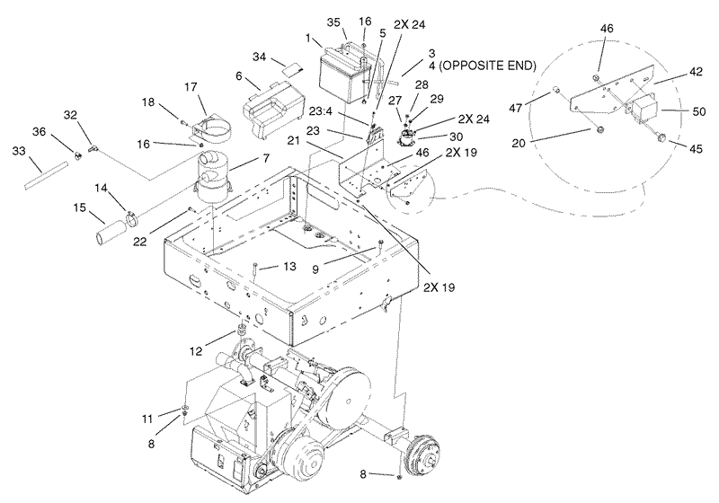 Drivetrain Mount Assembly