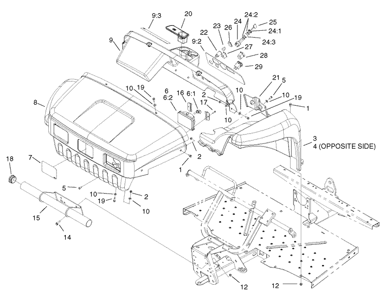 Hood and Fender Assembly