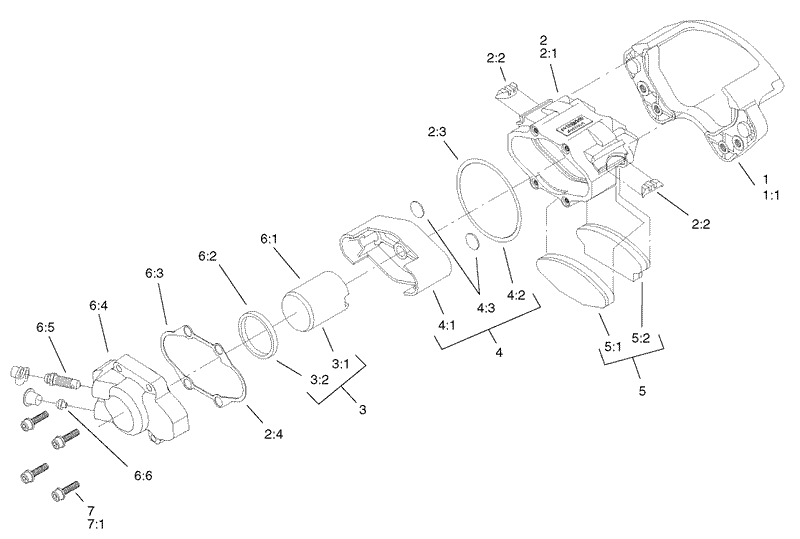 Left Hand Caliper Assembly No 104 6801
