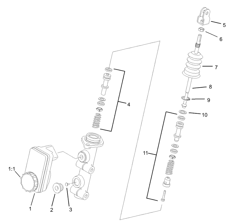 Master Cylinder Assembly No 104 6782