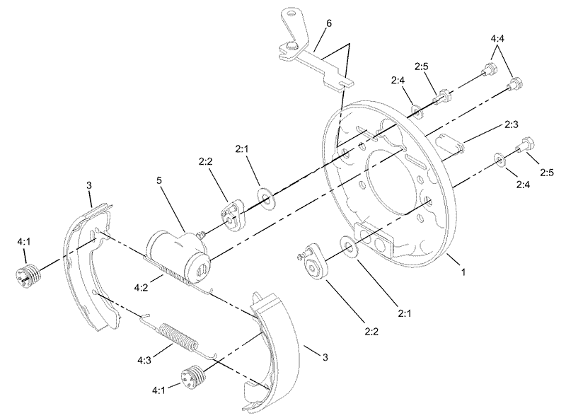 Right Hand Brake Assembly No 104 6806