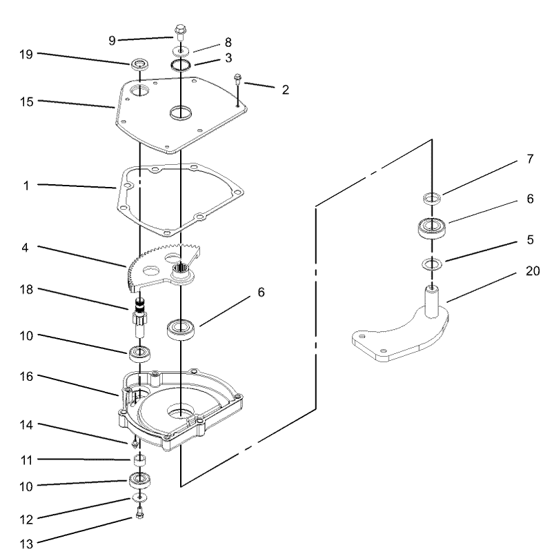 Steering Gearbox Assembly No 99 7660