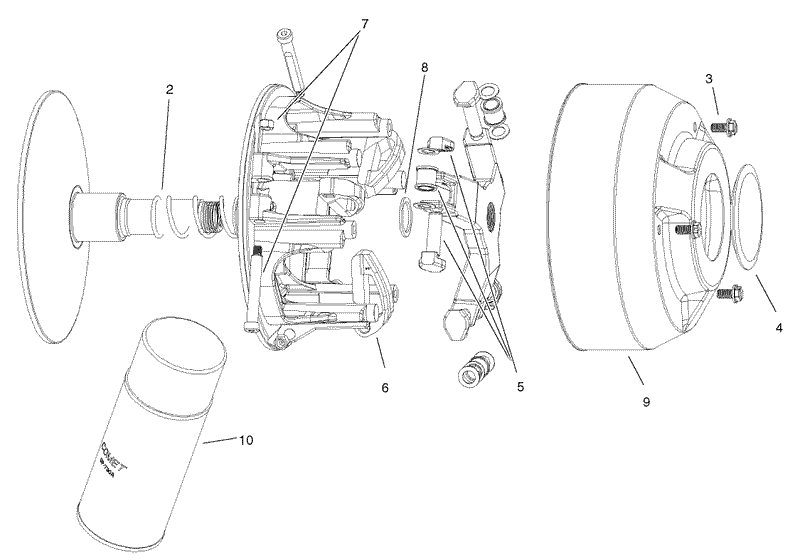Drive Clutch Assembly No 99 7939
