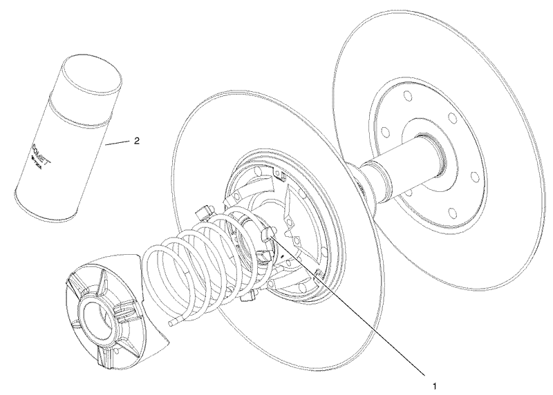 Driven Clutch Assembly No 99 7104