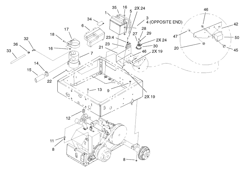 Drivetrain Mount Assembly