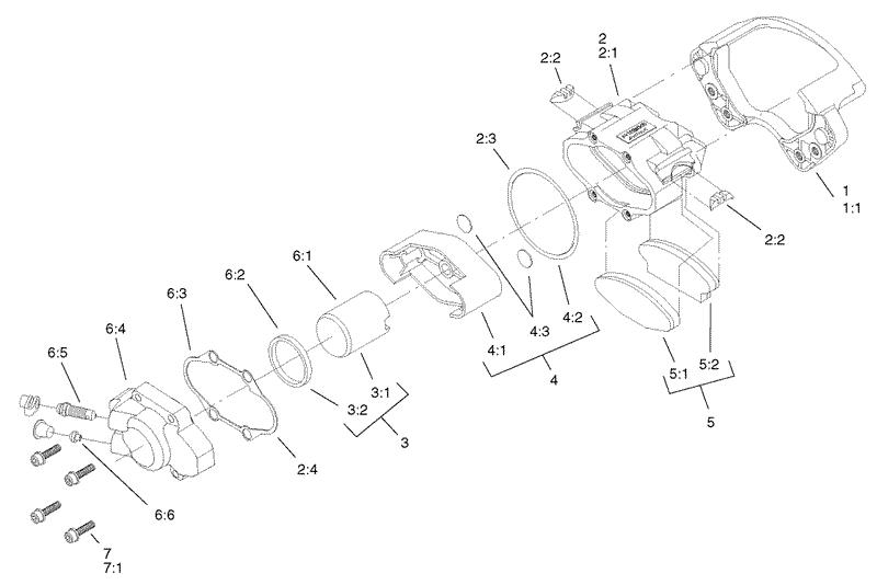 Left Hand Caliper Assembly No 104 6801