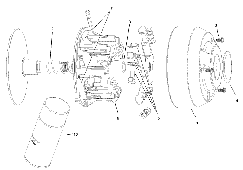 Drive Clutch Assembly No 99 7939