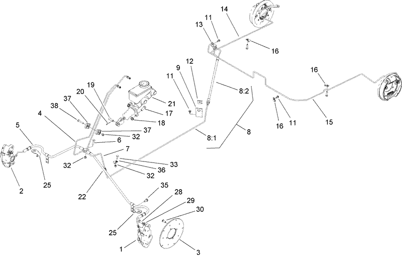 Hydraulic Brake Assembly