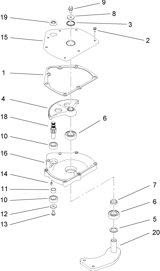 Steering Gearbox Assembly No 99 7660