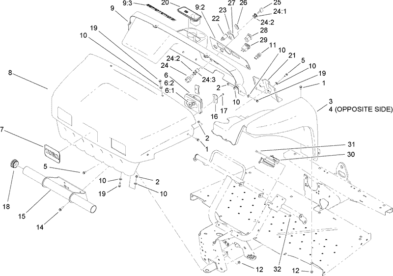 Hood and Fender Assembly