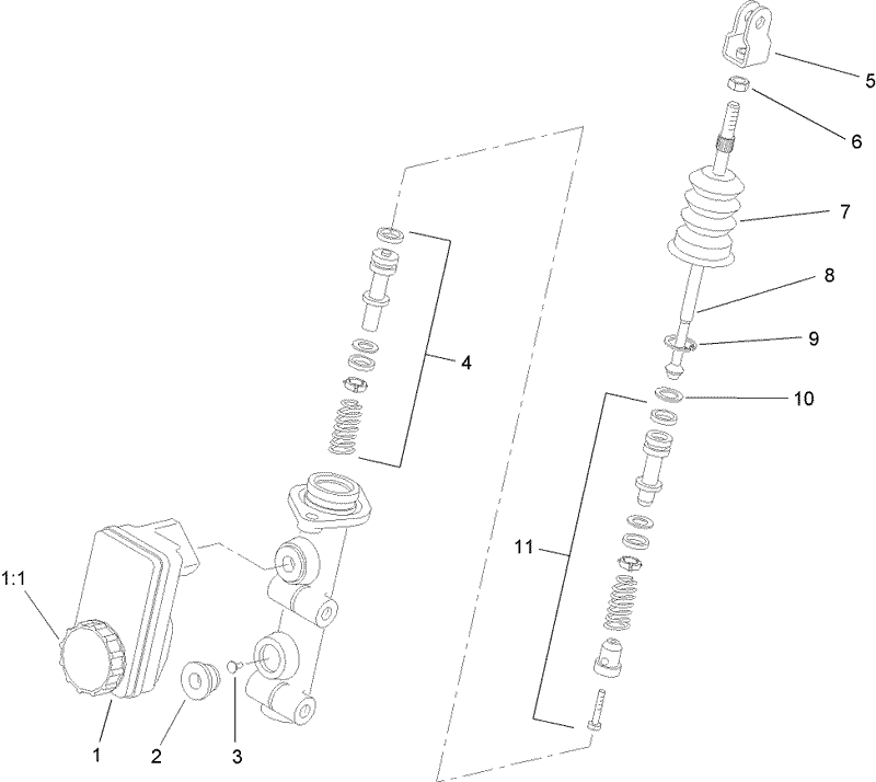 Master Cylinder Assembly No 104 6782
