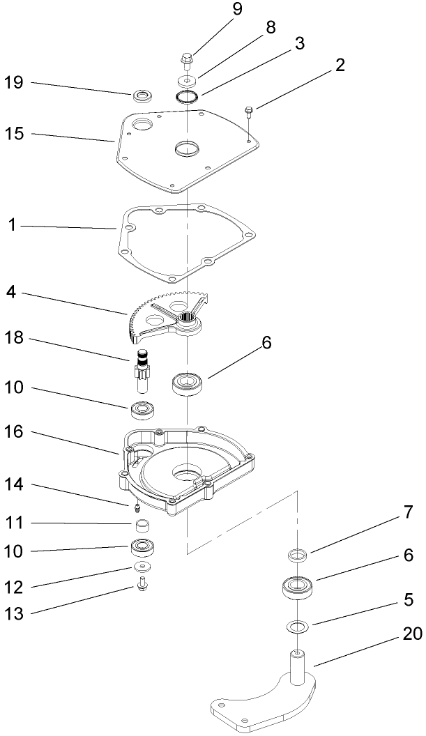 Steering Gearbox Assembly No 99 7660