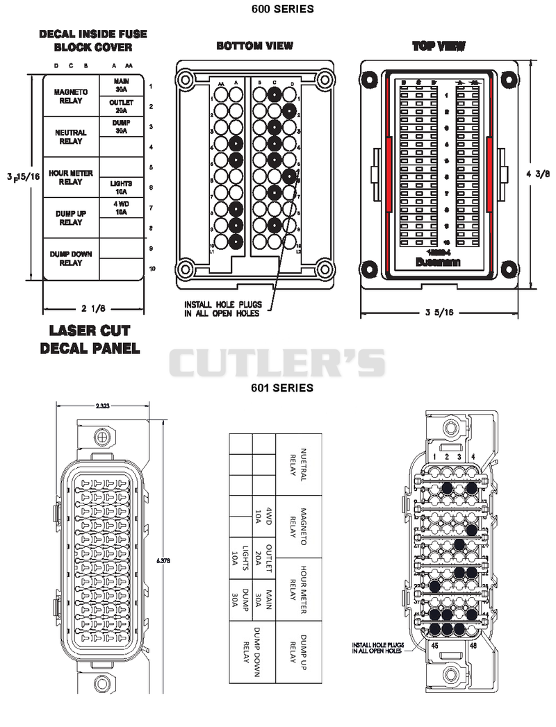 Main Harness Identificatoin