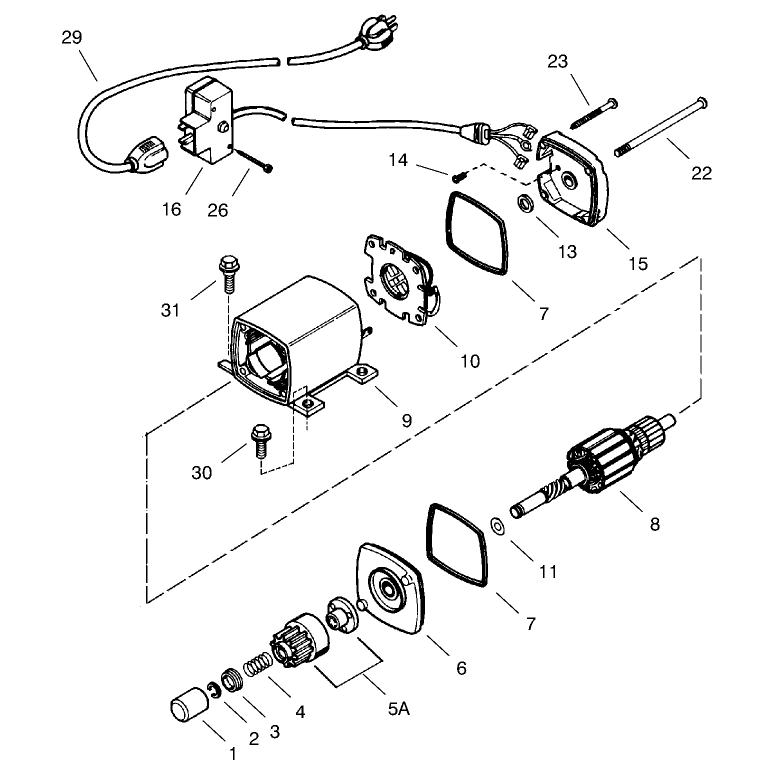 Electric Starter (110 Volt) No. 37105