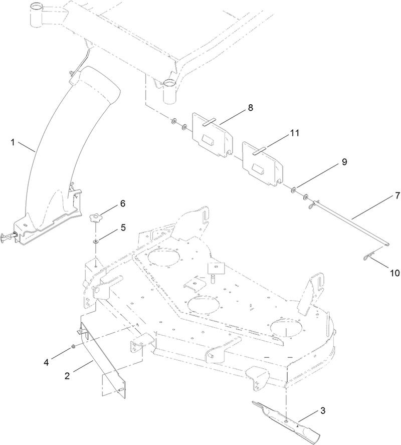 48 Inch Bagger Finishing Kit Assembly 121 5662
