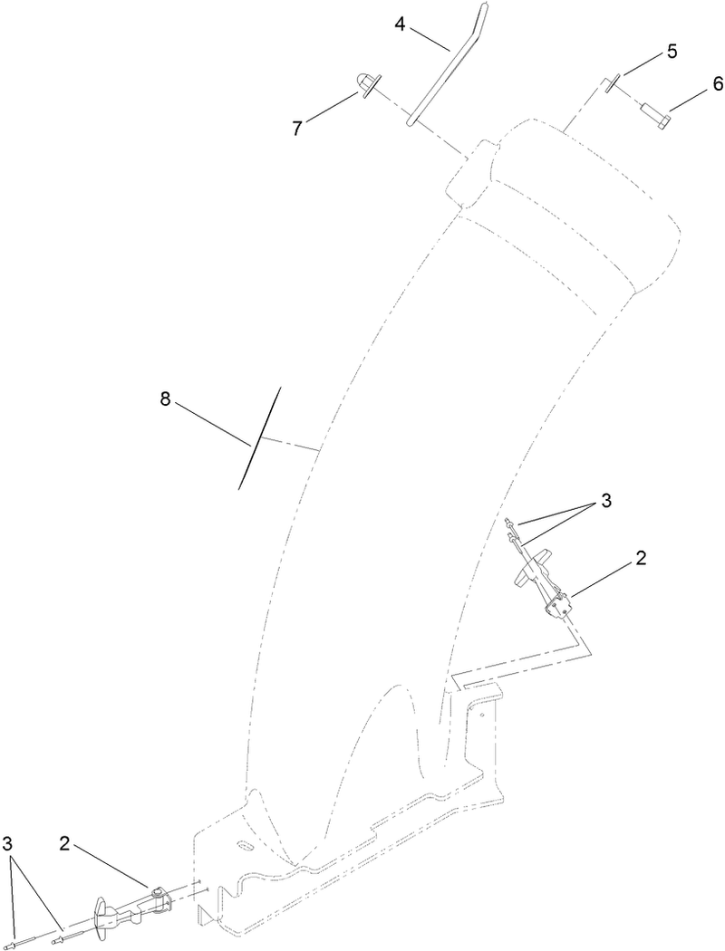 Chute Assembly No 120 5525