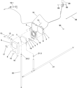 Hydraulic System Cooling Assembly No 121-7480