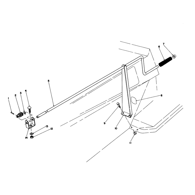Chute Control Assembly 36