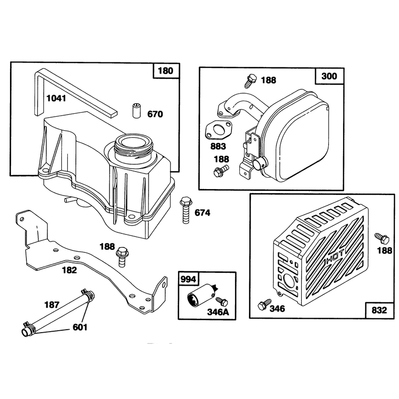 Engine GTS 150 Model 97772-0118-02