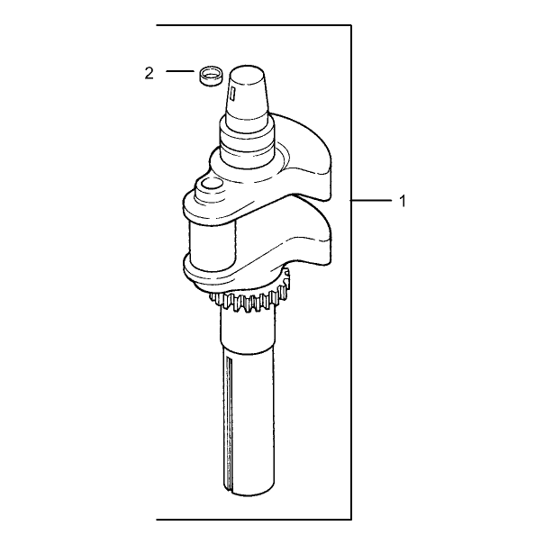 Crankshaft Assembly Kohler CV20S PRO 65593