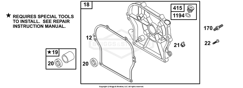 Crankcase Cover/Sump