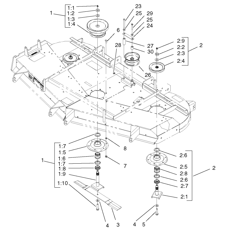 Spindle and Pulley Assembly