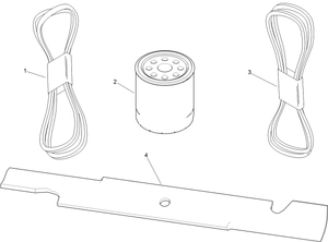 Toro 127-1619 MVP Kit-grandstand 60 in. Deck Attachment Parts Diagram