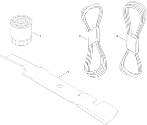 Toro 127-1628 MVP Kit-titan 48 in. Deck Attachment Parts Diagram