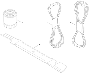 Toro 127-1630 MVP Kit-titan 60 in. Deck Attachment Parts Diagram