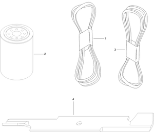Toro 127-1645 MVP Kit-professional 7000 Dsl 72 in. Deck Attachment Parts Diagram