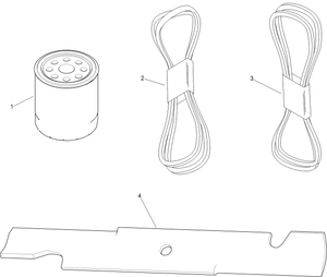 Toro 127-1646 36 in. Deck MVP Kit (Grandstand) Attachment Parts Diagram