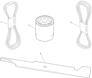 Toro 127-1648 MVP Kit-grandstand 48 in. Deck Attachment Parts Diagram