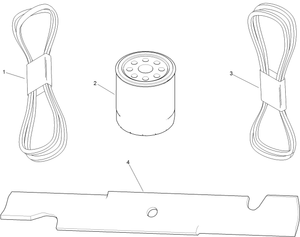 Toro 127-1649 MVP Kit-grandstand 52 in. Deck Attachment Parts Diagram