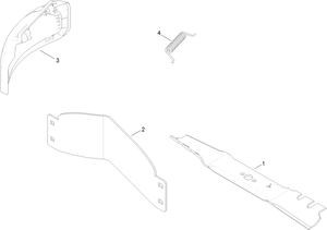 Toro 127-6879 High-lift Blade Conversion Kit for Timemaster 2012 Mower Parts Diagram