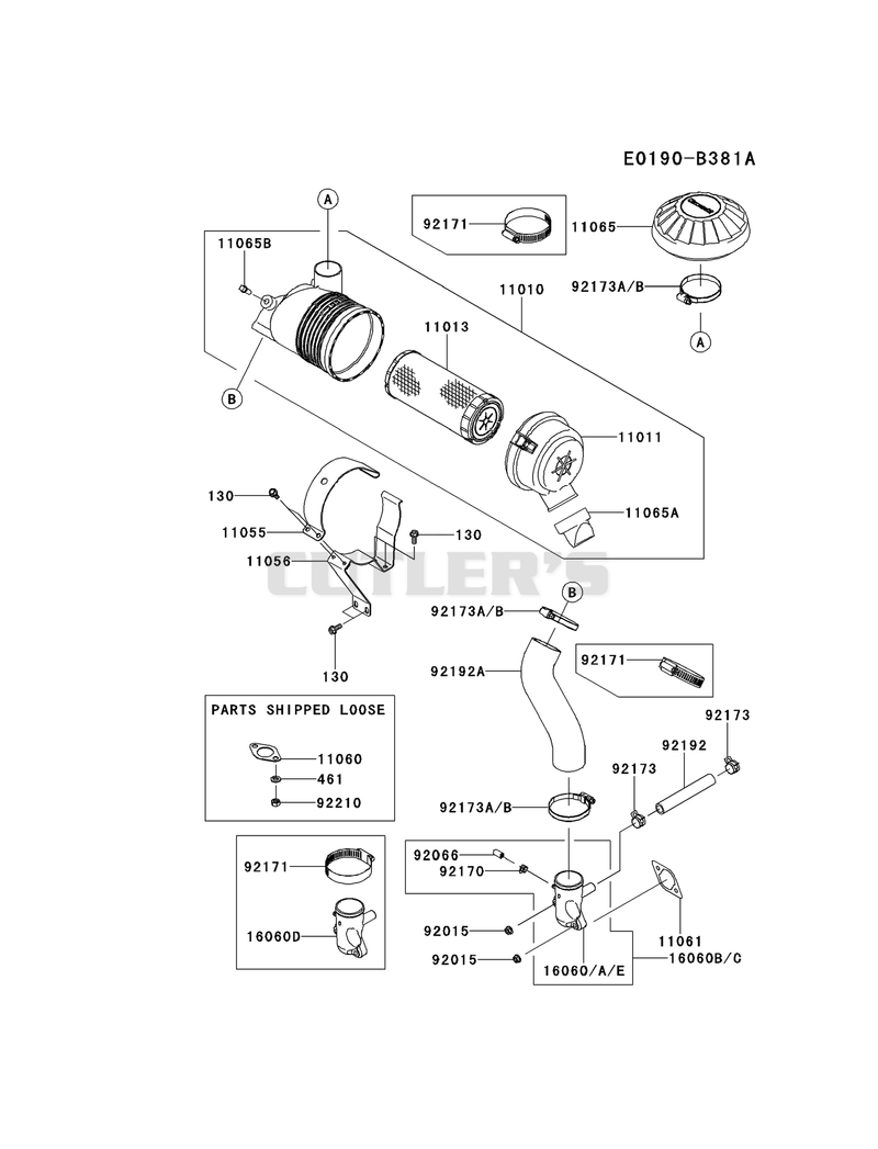AIR-FILTER/MUFFLER