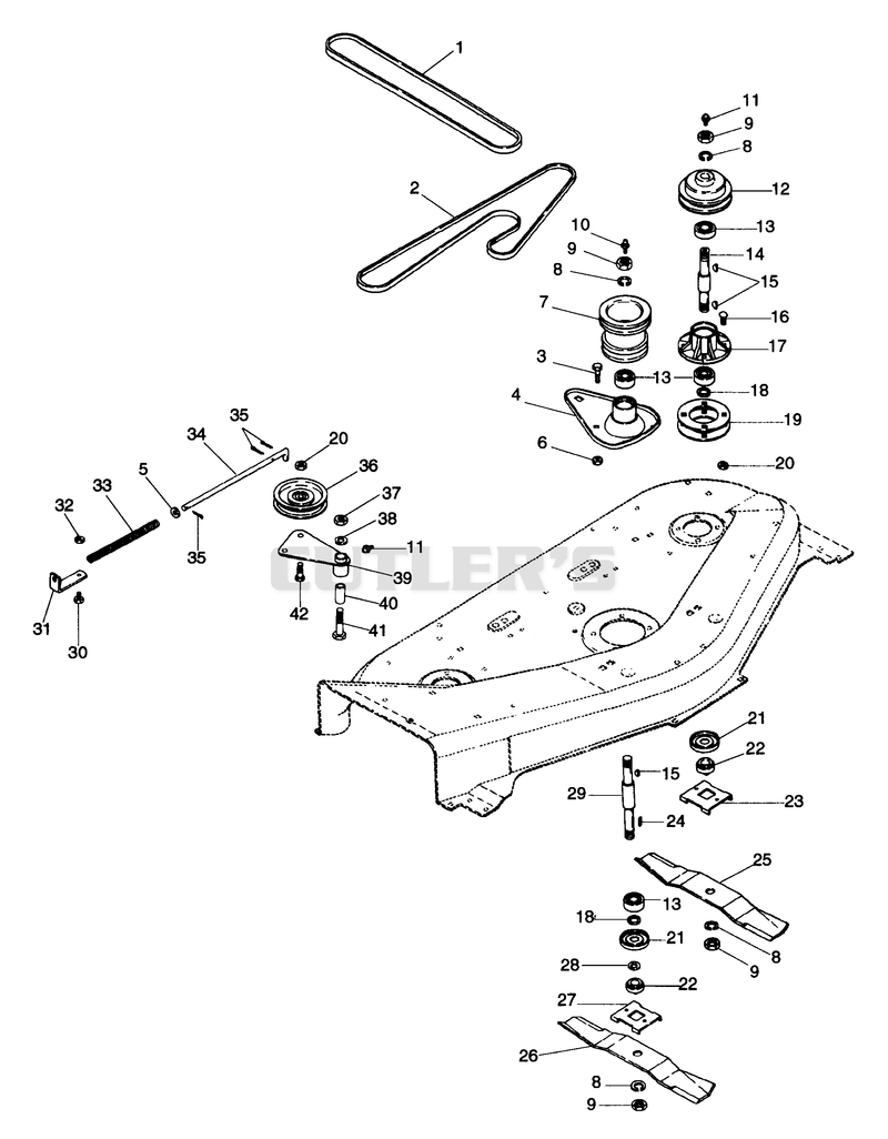 Mower Spindle