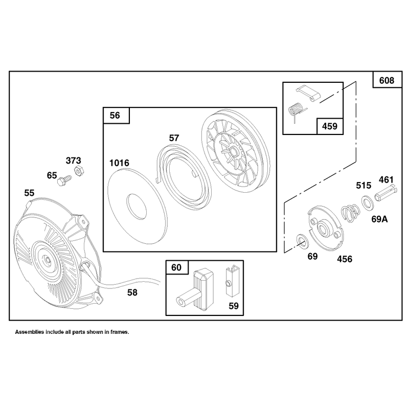 Engine Briggs and Stratton Model 135202-0263-01