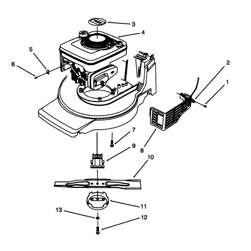 Engine Assembly Serial No 3001002 and Up