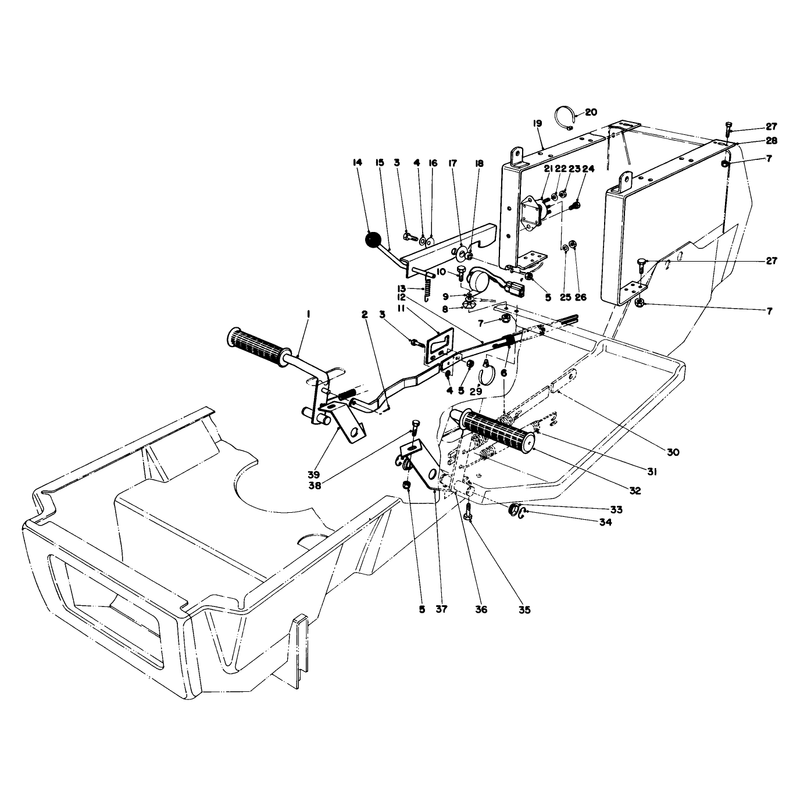 Brake & Clutch Pedal Assembly