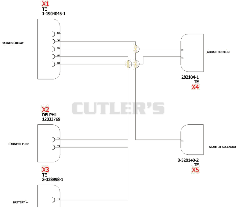 Wiring Diagram - Engine Jumper Harness