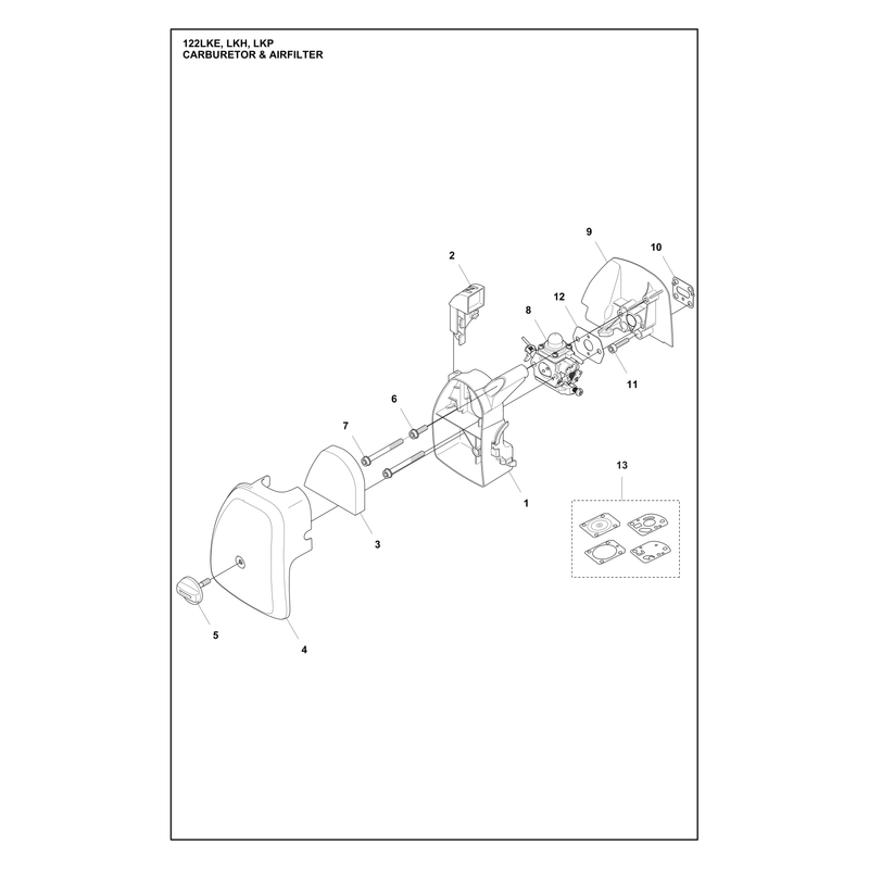 CARBURETOR AND AIR FILTER