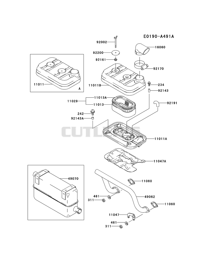 AIR-FILTER/MUFFLER